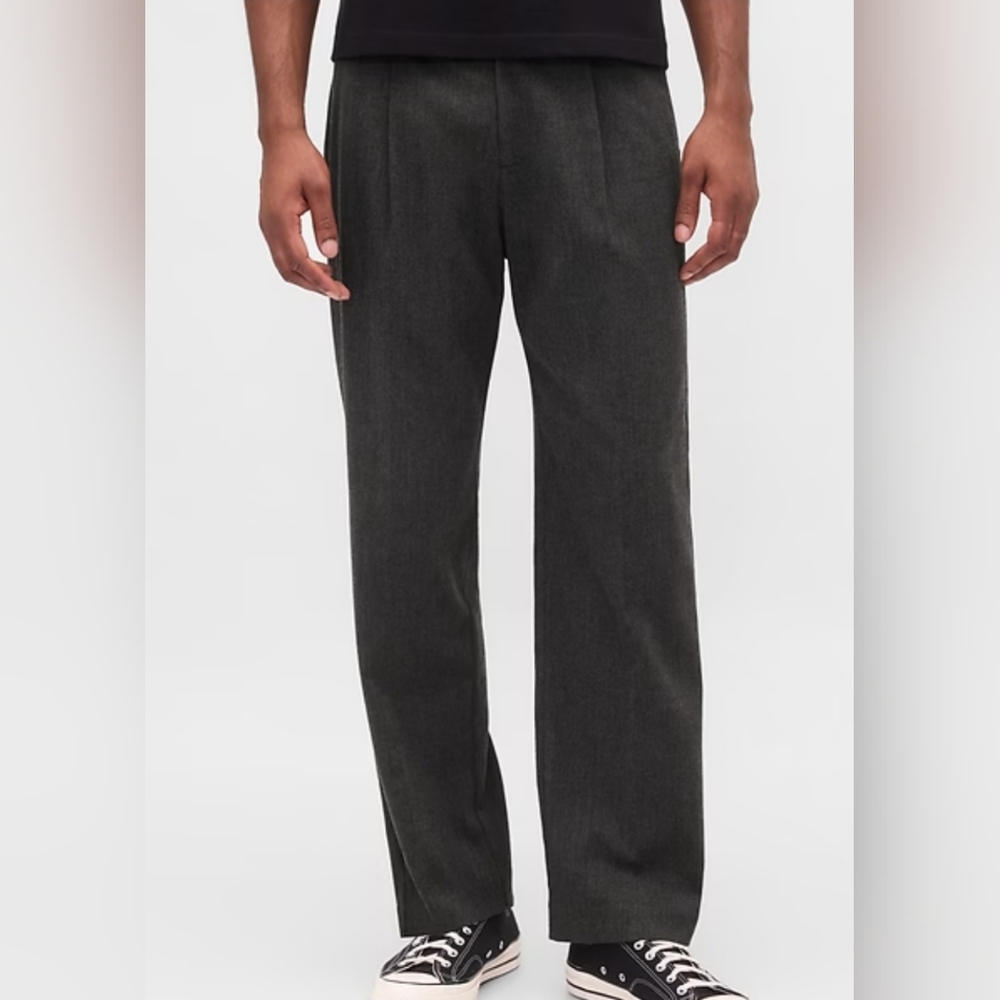 Nwt GAP 365 Wool-Blend Skinny Trousers